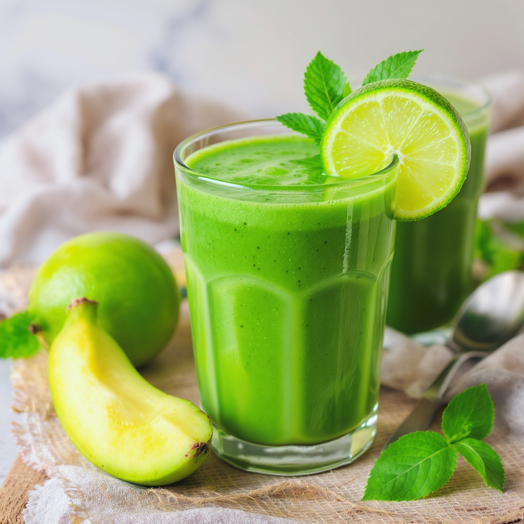 grüner smoothie rezept