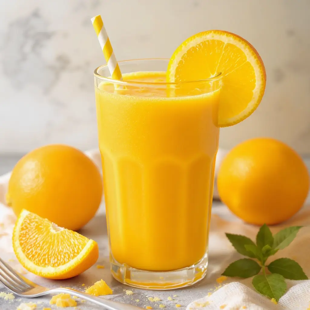 orange smoothie