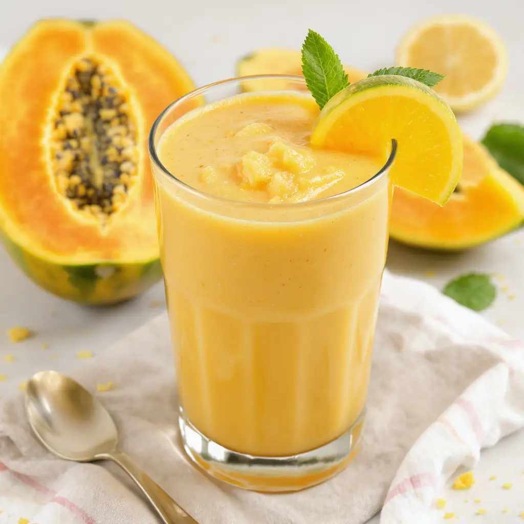 papaya smoothie