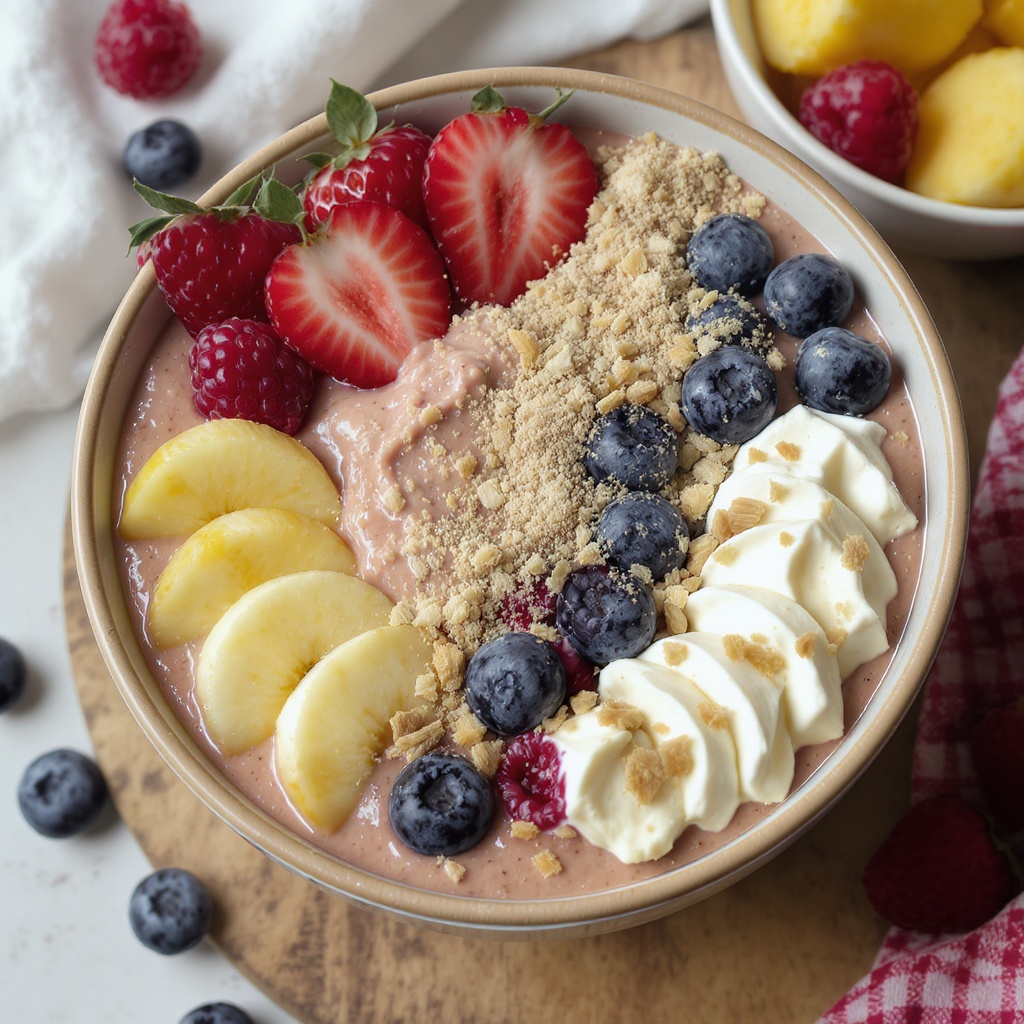 protein smoothie bowl