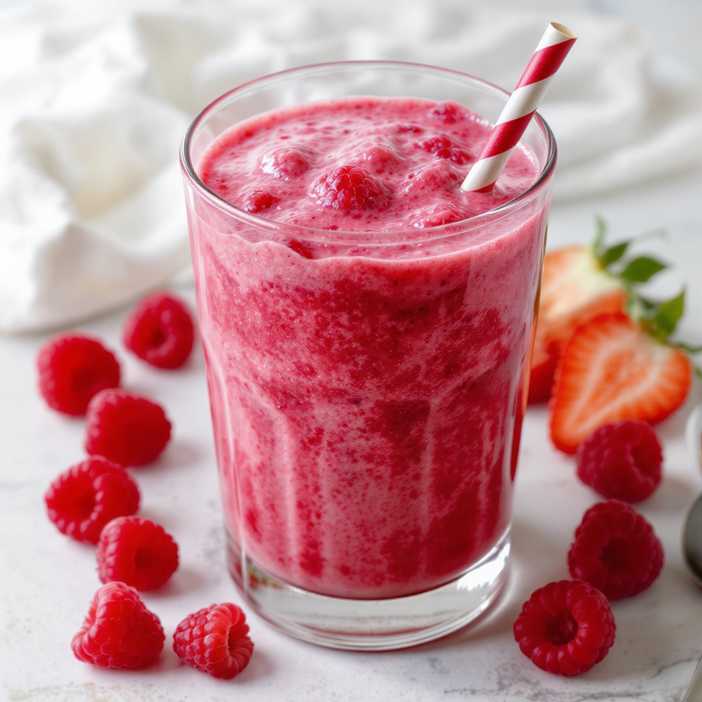 raspberry smoothie