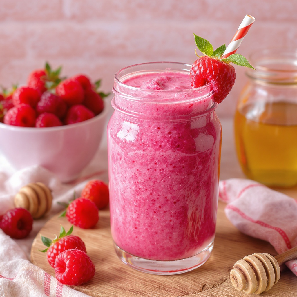 raspberry smoothie