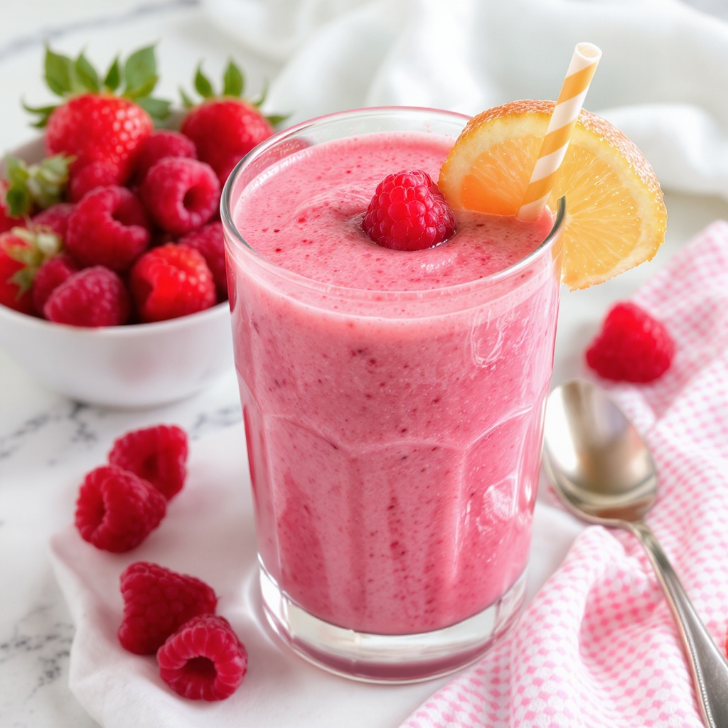 raspberry smoothie