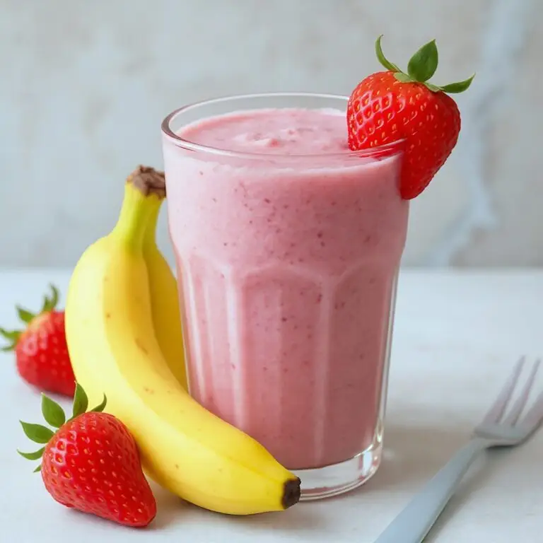 strawberry and banana smoothie Recipe