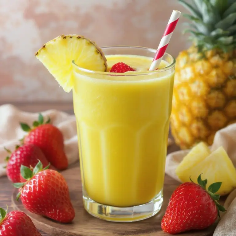 strawberry pineapple smoothie Recipe