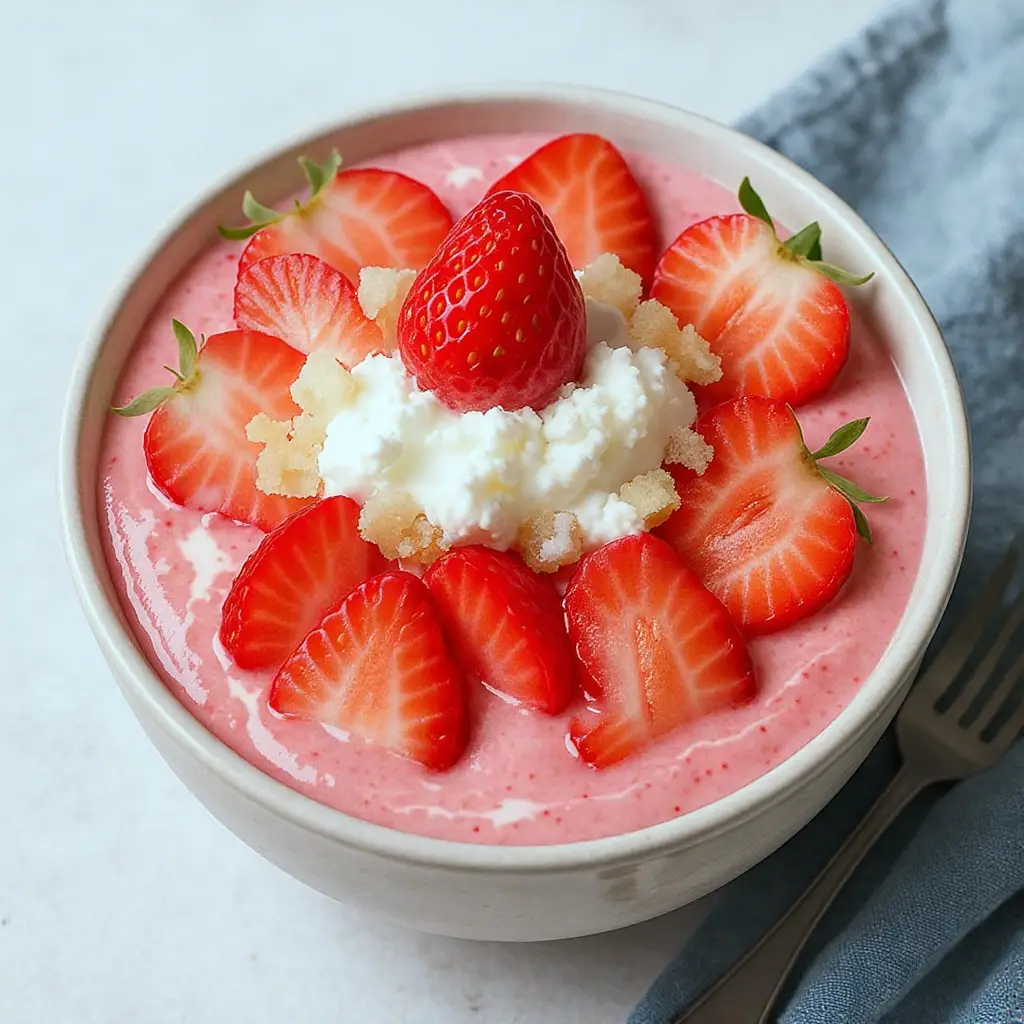 strawberry smoothie bowl Recipe