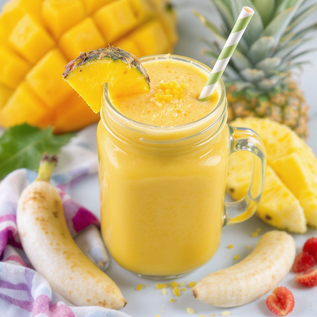 tropical smoothie recipes