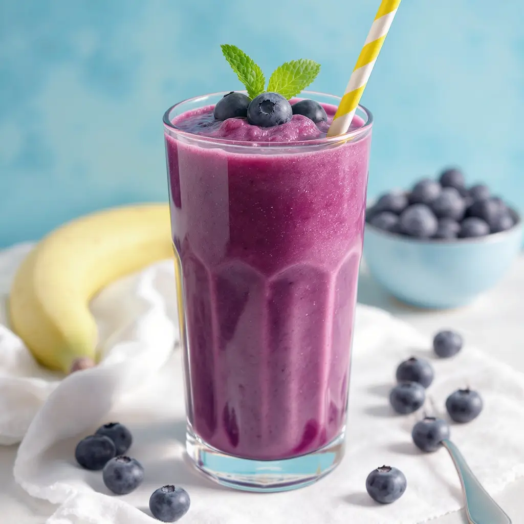 Blueberry Banana Smoothie Recipe