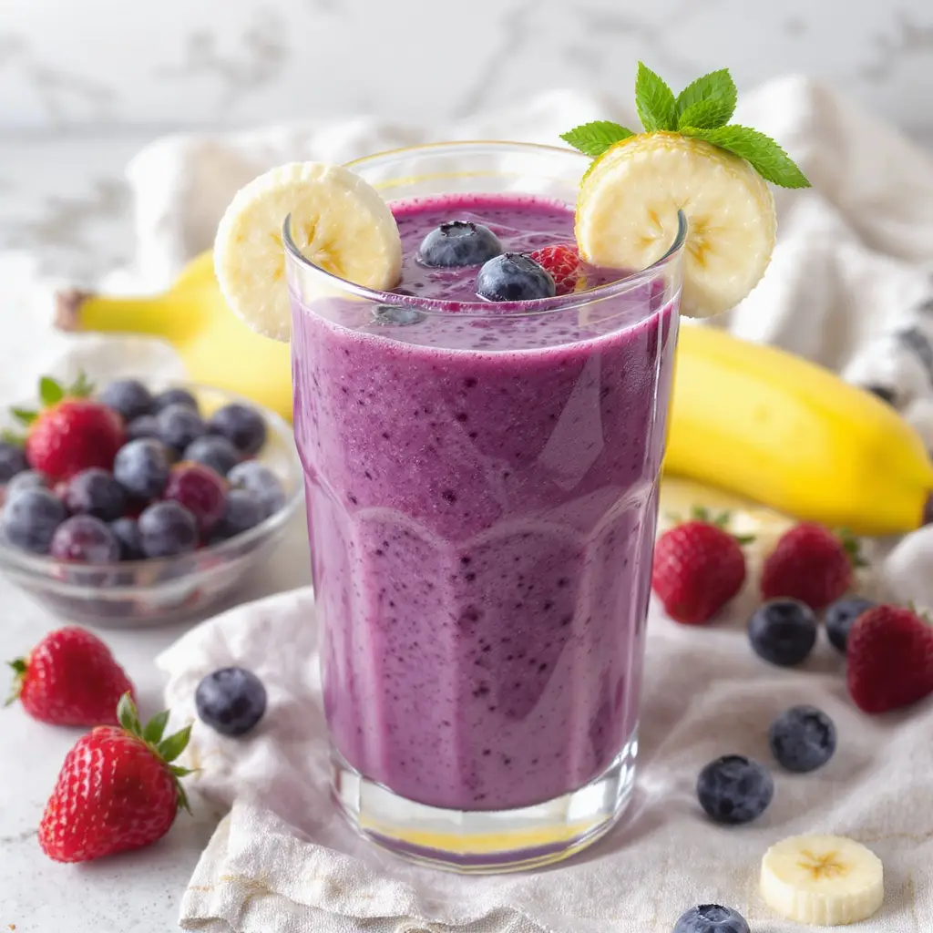 Blueberry Banana Smoothie