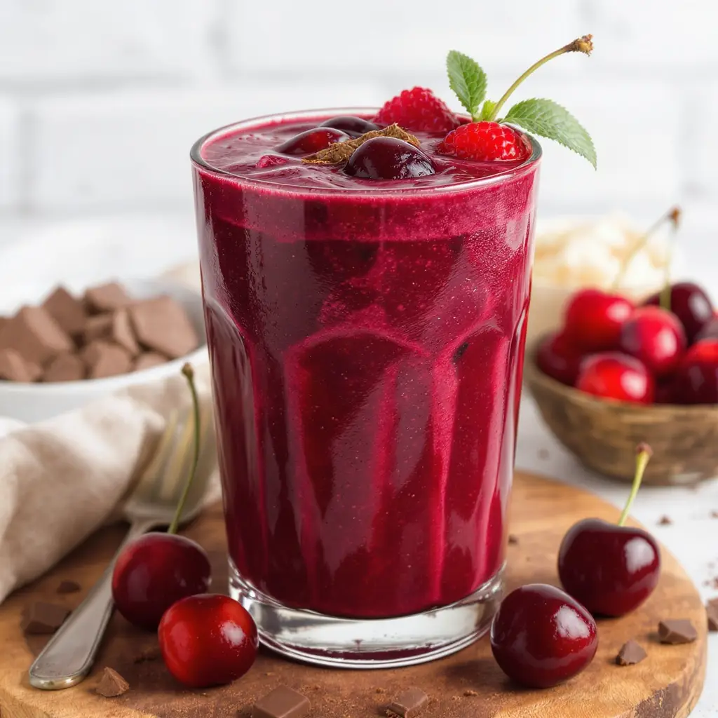Chocolate Cherry Smoothie