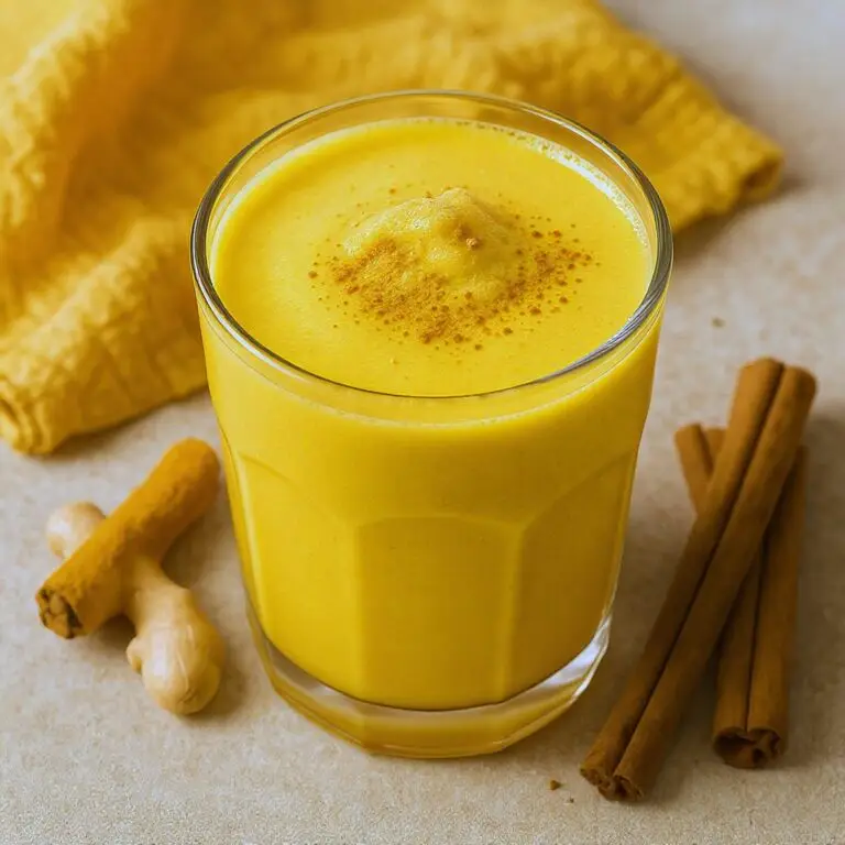 Golden Milk Smoothie (turmeric) Recipe