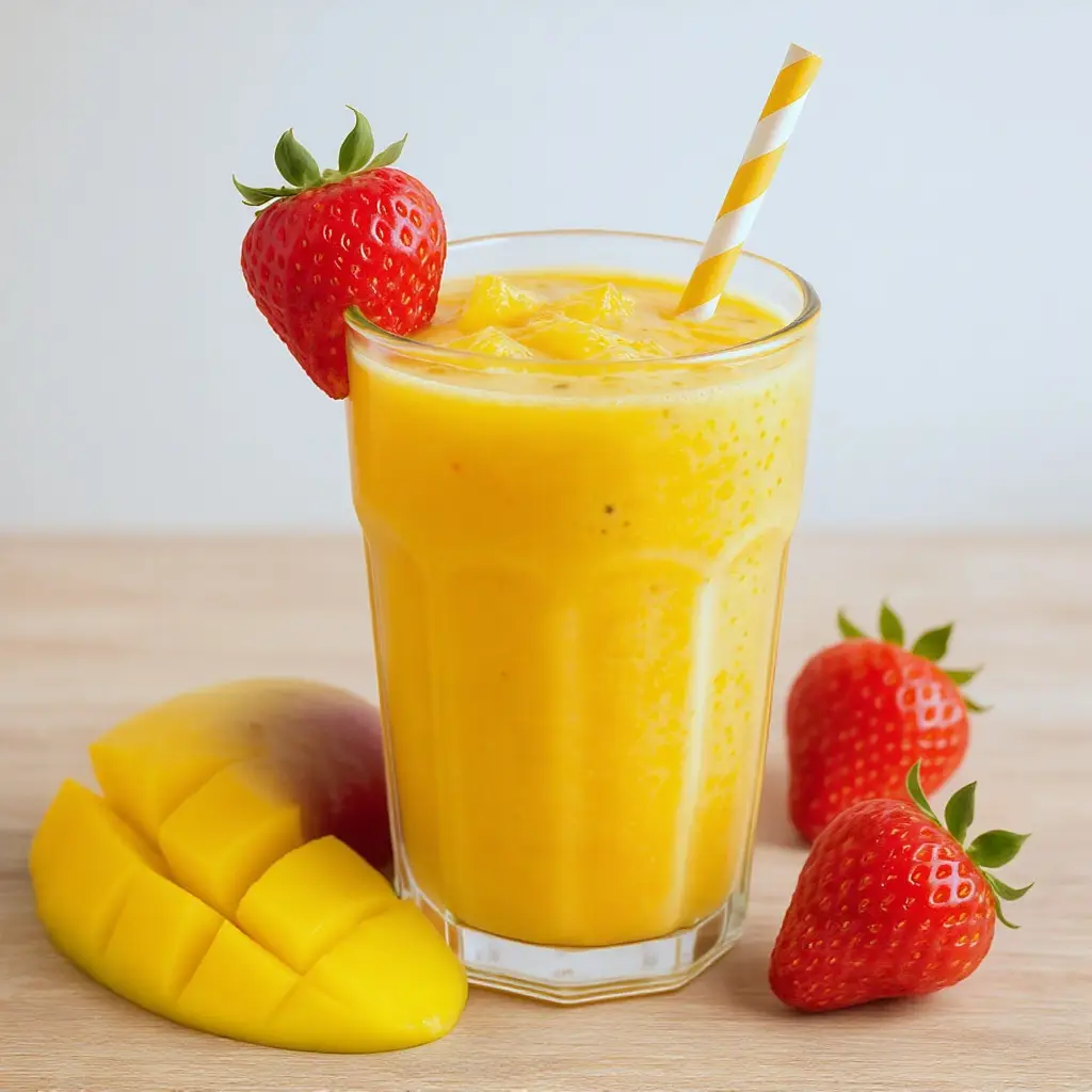 Strawberry Mango Smoothie Recipe