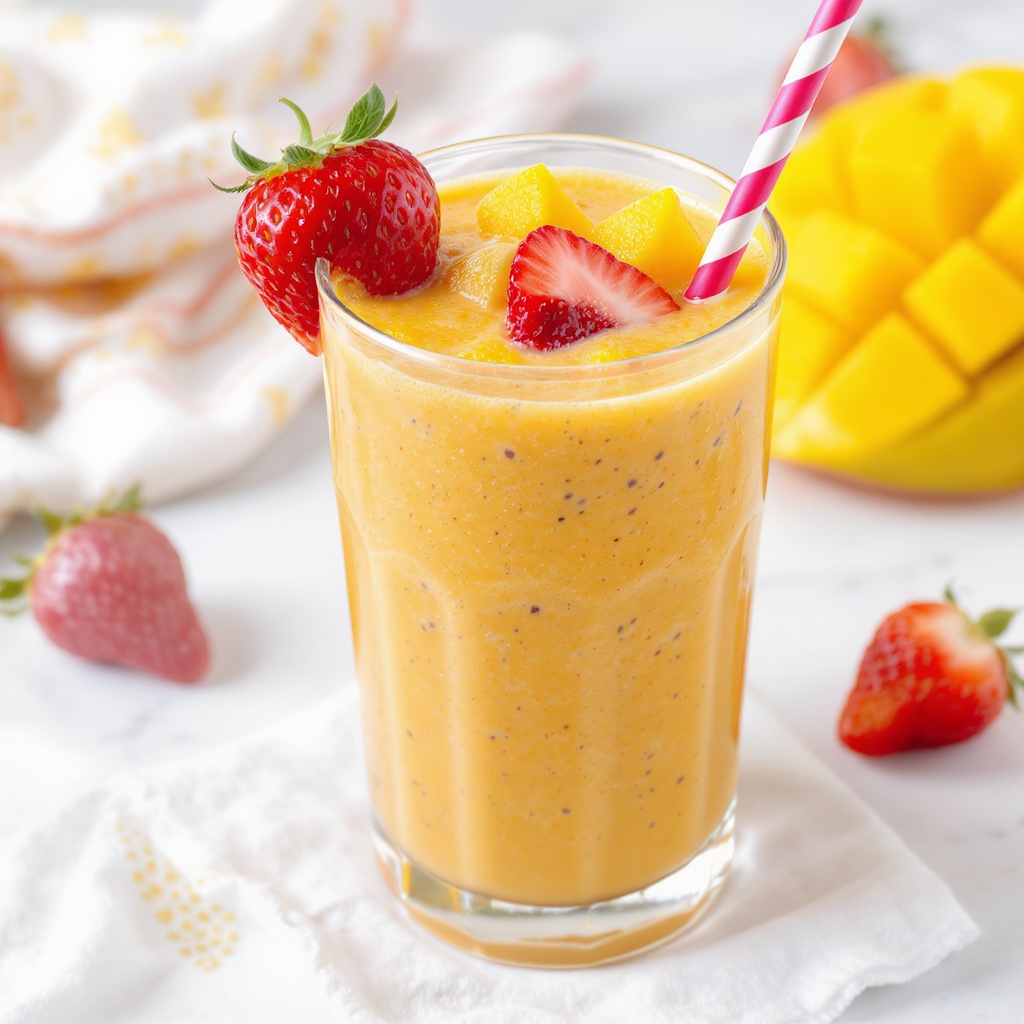 Strawberry Mango Smoothie