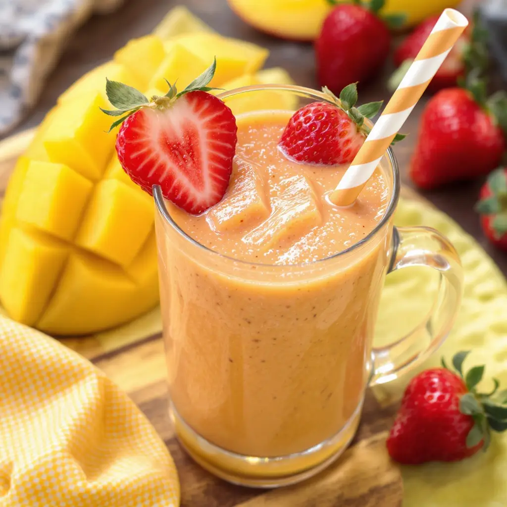 Strawberry Mango Smoothie