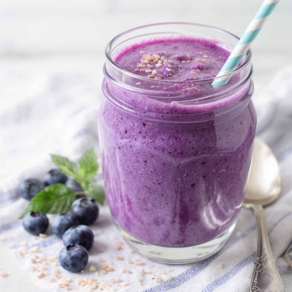 blueberry smoothie