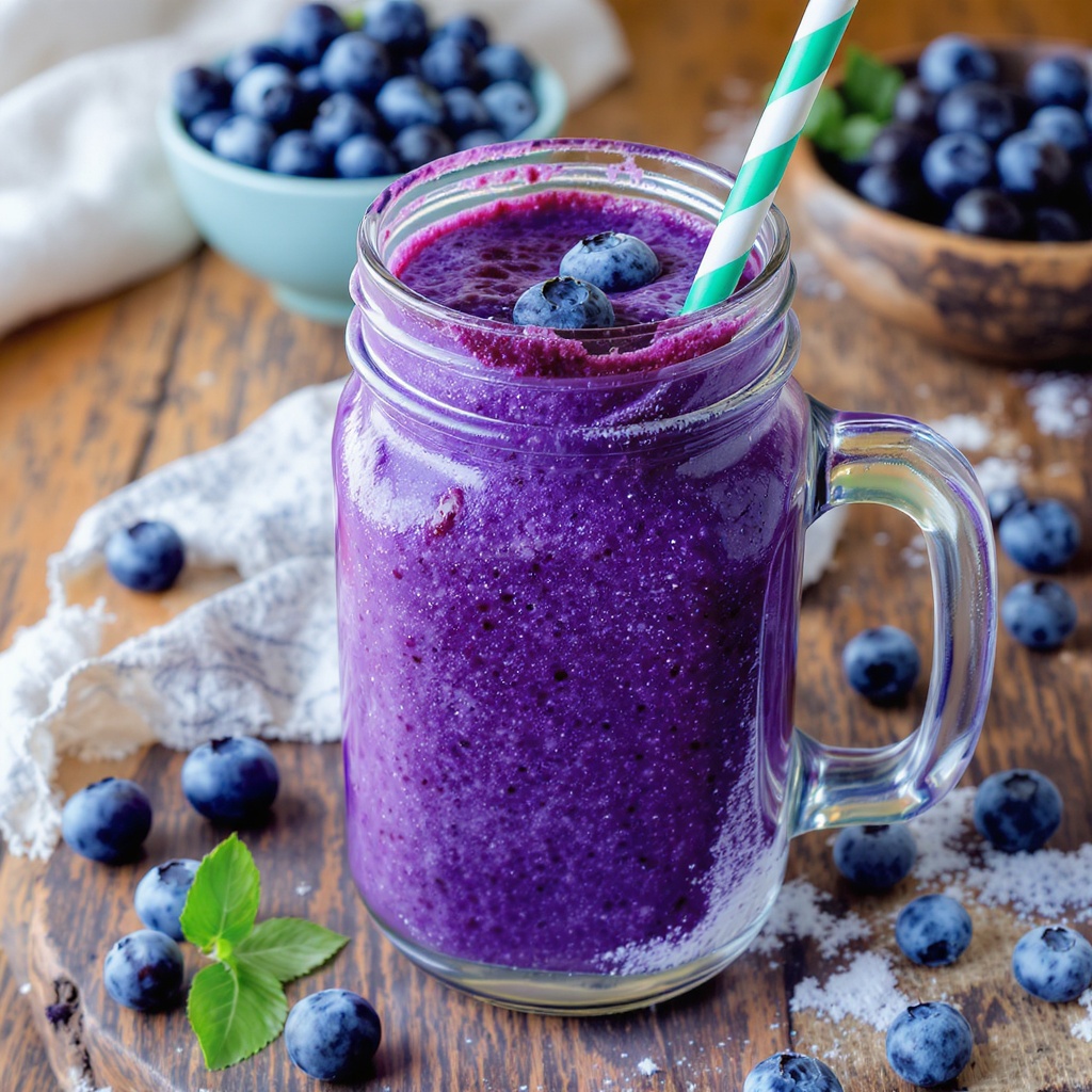 blueberry smoothie