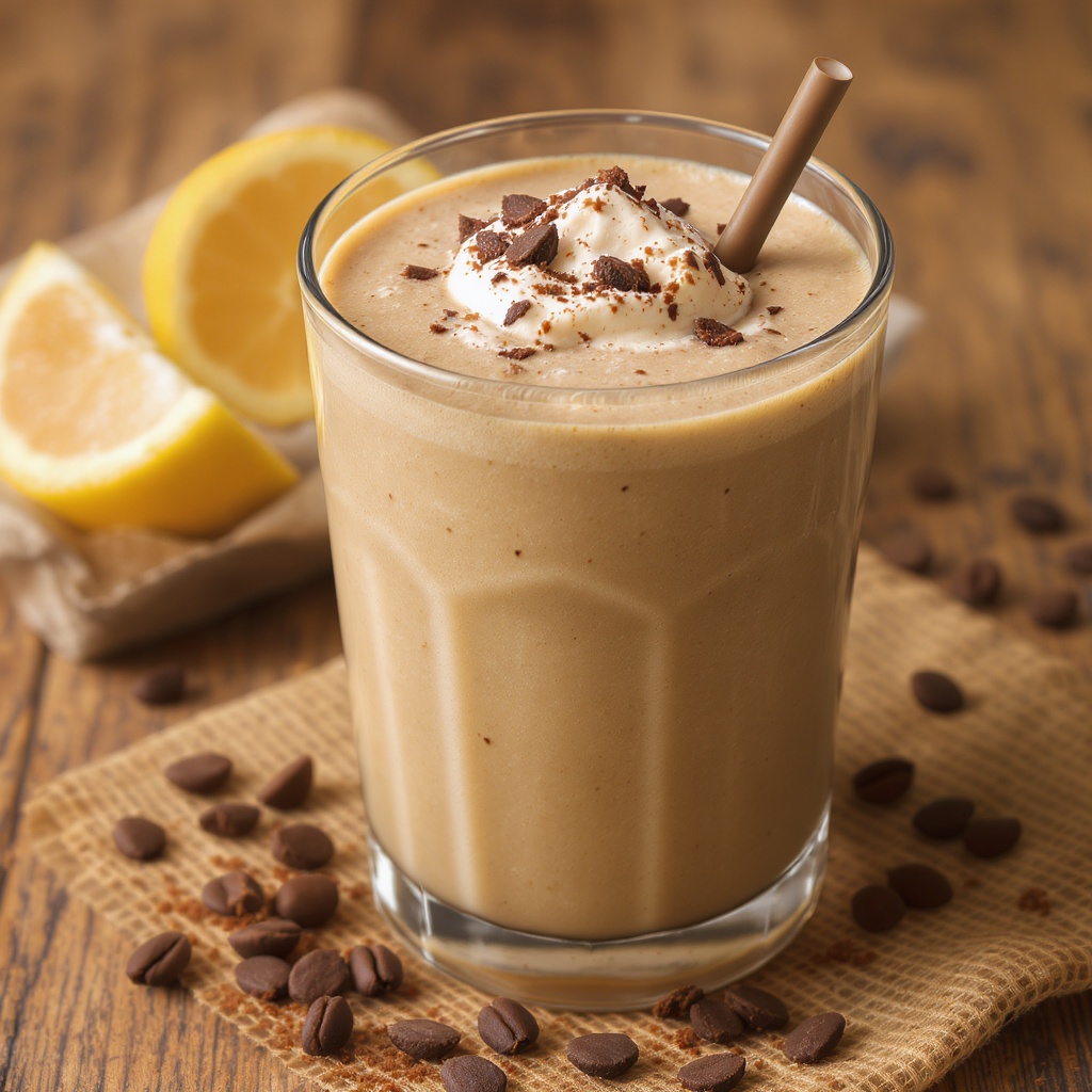 coffee breakfast smoothie