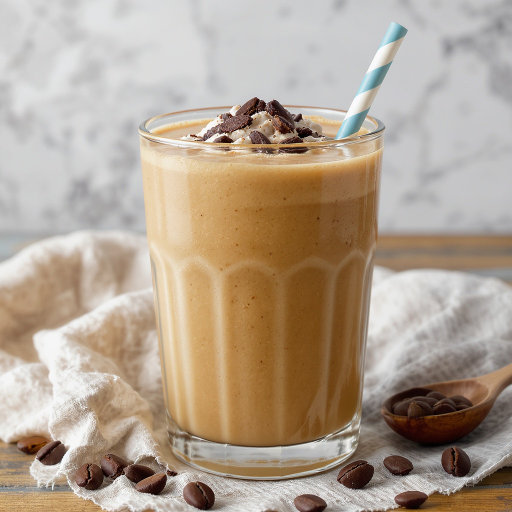 coffee breakfast smoothie