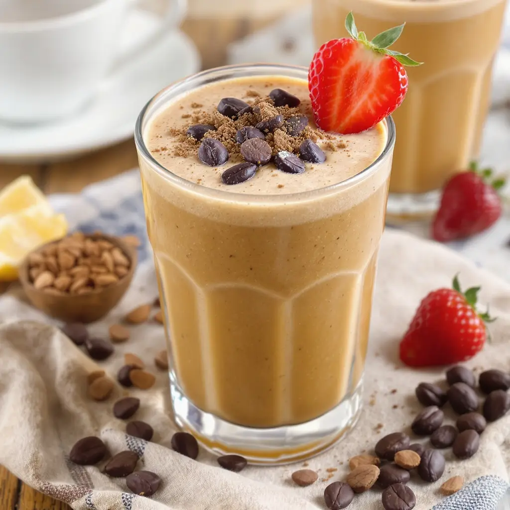 coffee breakfast smoothie