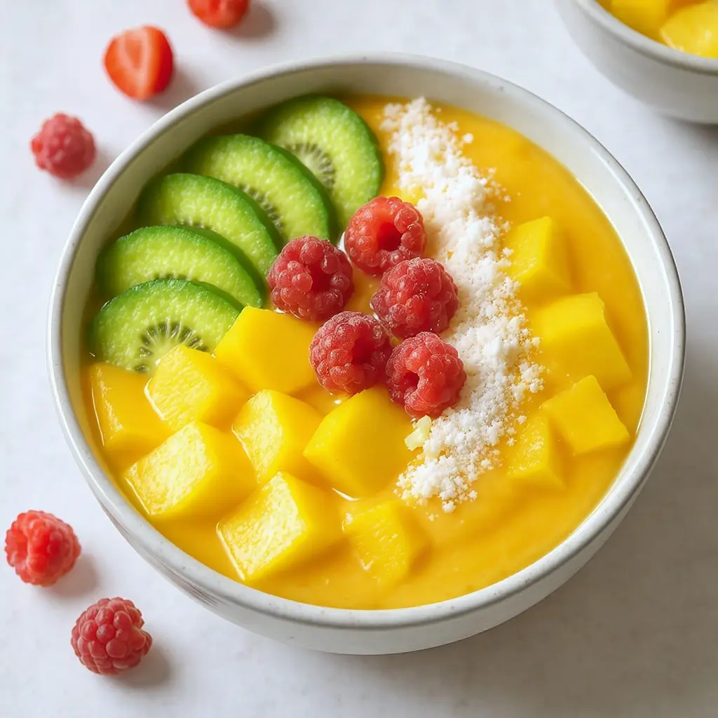 mango smoothie bowl