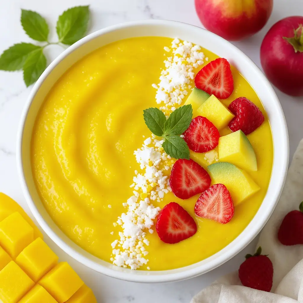 mango smoothie bowl