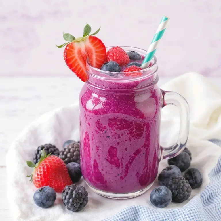 mixed berry smoothie Recipe