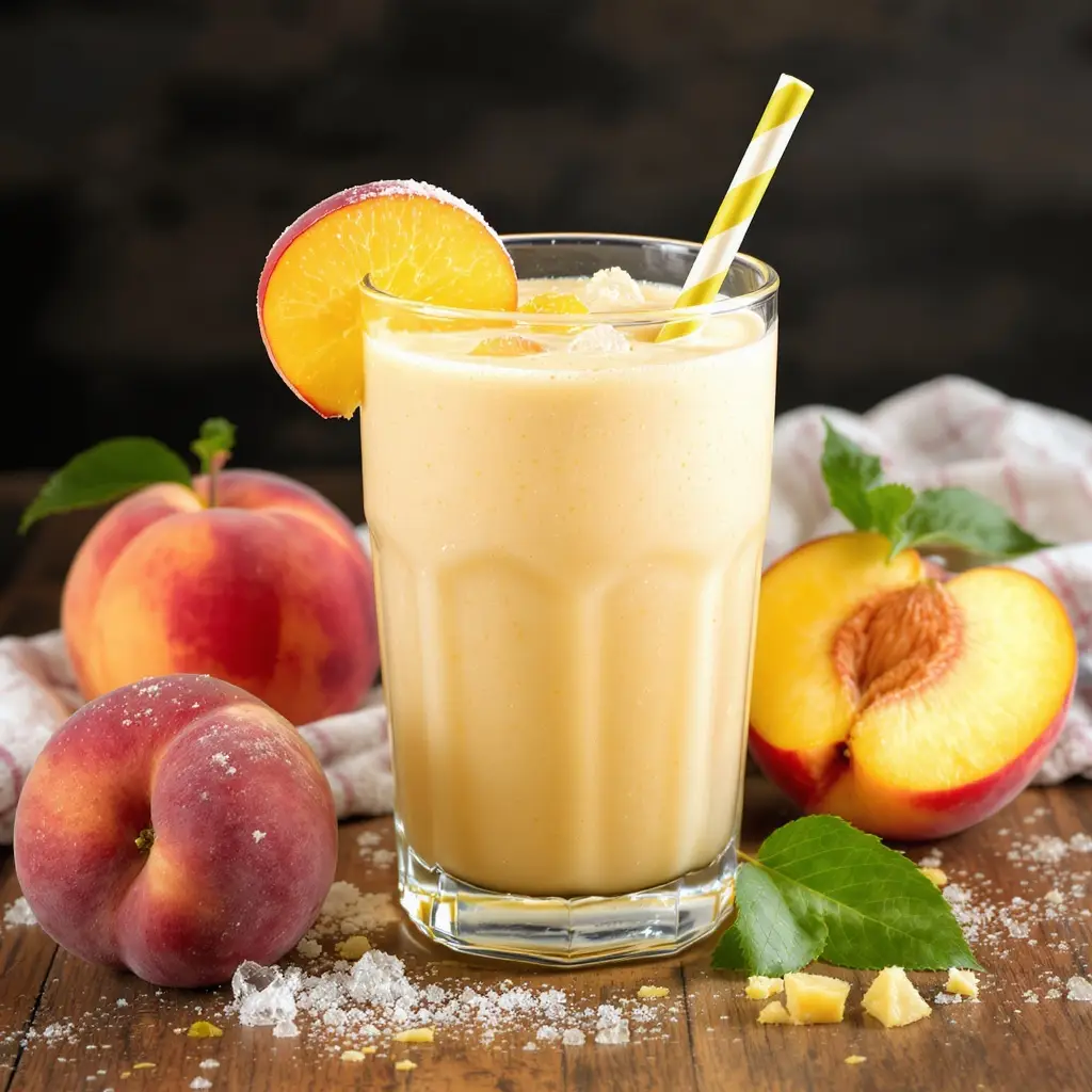 peach smoothie