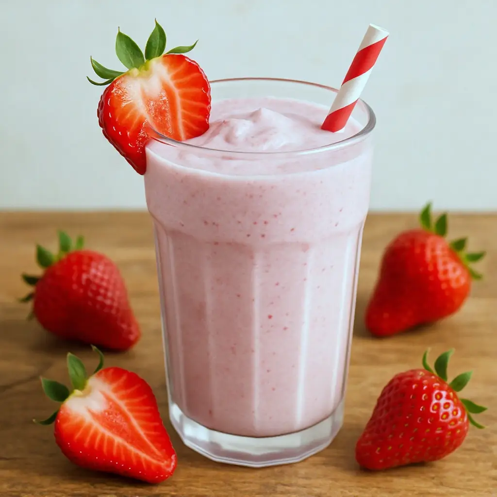 strawberry banana smoothie