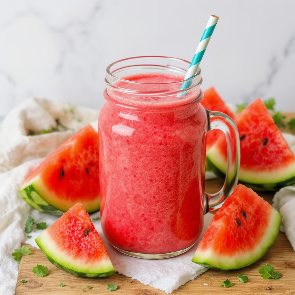watermelon smoothie recipe